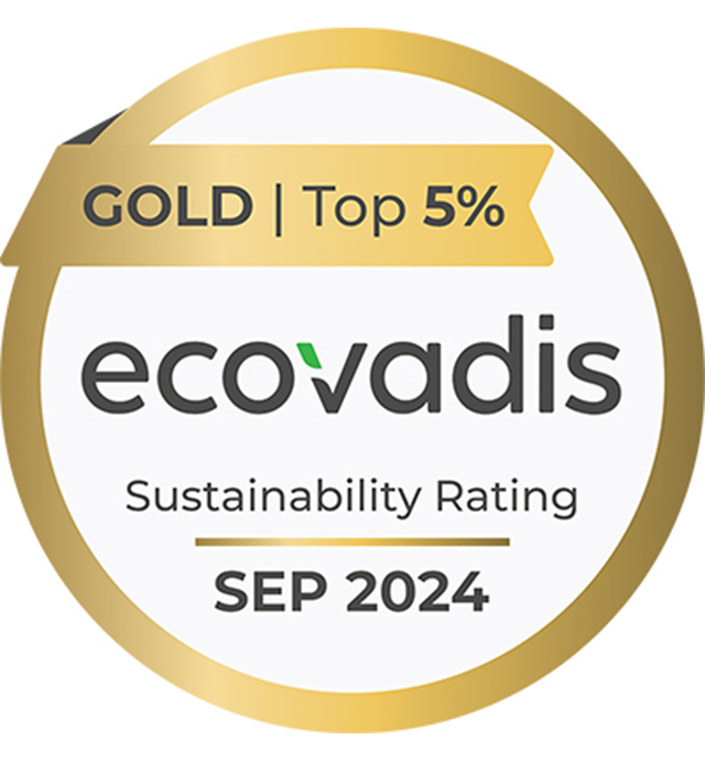 SUNTEN Awarded Gold Medal in EcoVadis (Sustainability) Assessment  